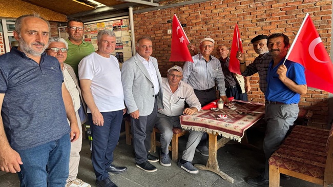 AK PARTİ MERKEZİ İLÇE TEŞKİLATI ÇALIŞIYOR